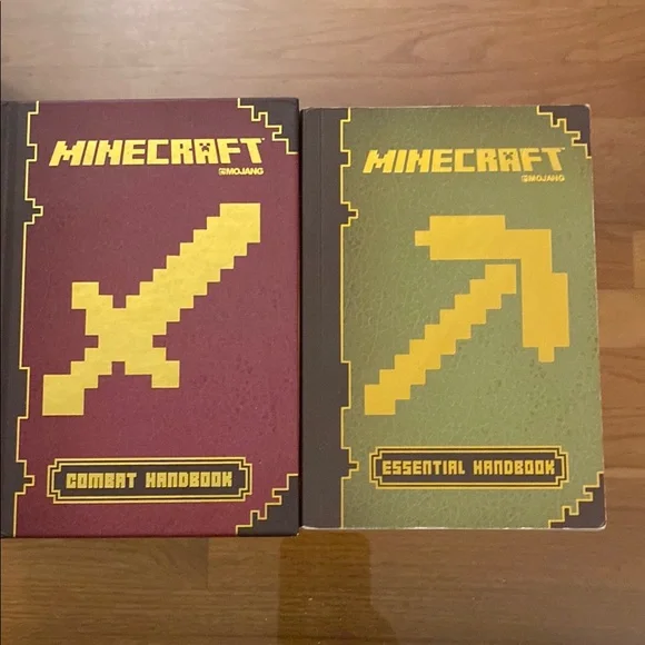 Minecraft Combat and Essential Handbooks Set