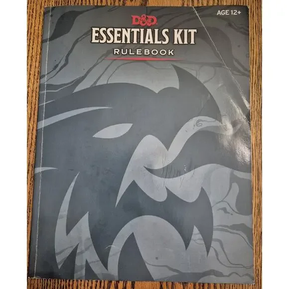 D&D Essentials Kit RULEBOOK 2019 Wizards of the Coast Dungeons and Dragons