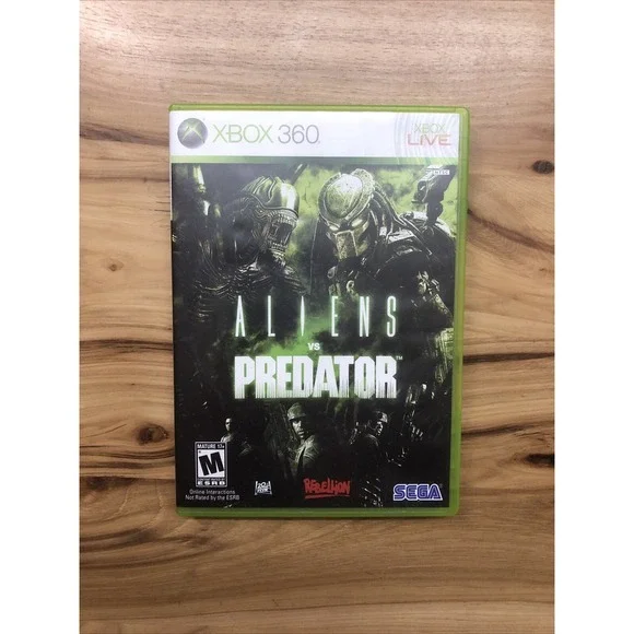 Alien vs. Predator (Microsoft Xbox 360, 2010) CIB W Manual