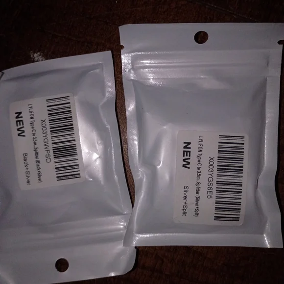 Silver and Black Phone Adapter