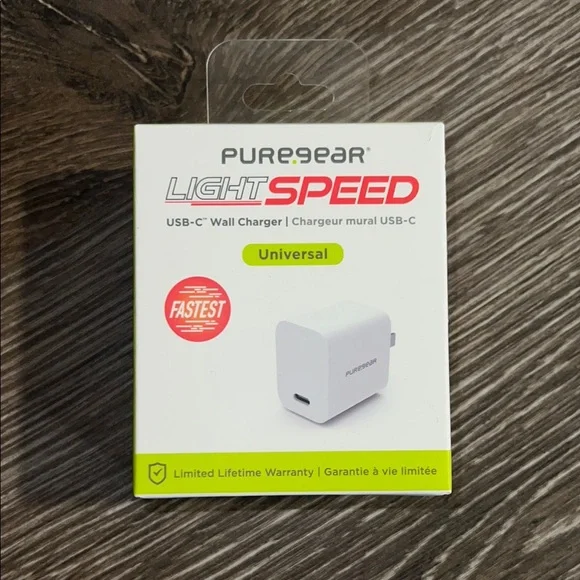 PureGear USB-C Wall Charger