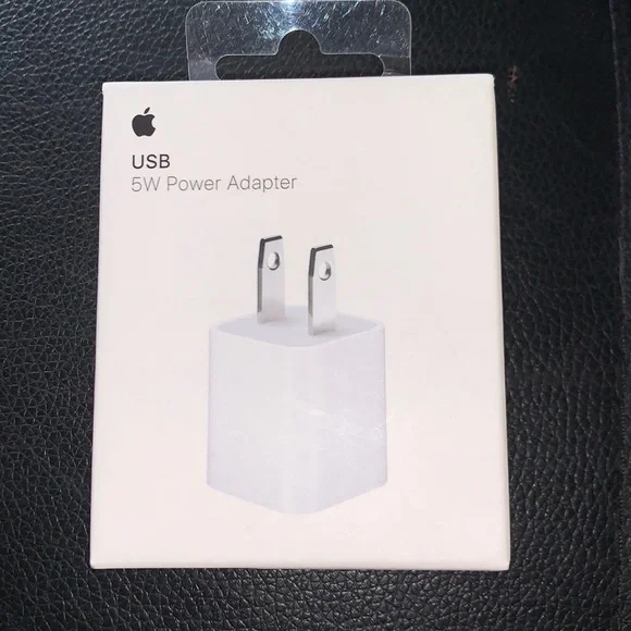 Genuine Apple USB 5W Power Adapter Wall Charger MD810LL/A - A1385 - OPEN BOX