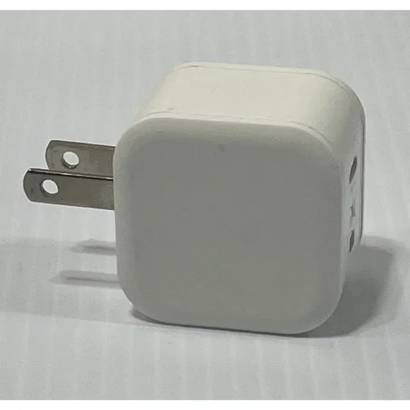 Intertek - USB Power Adapter Wall Charger - USB Port 12w - White