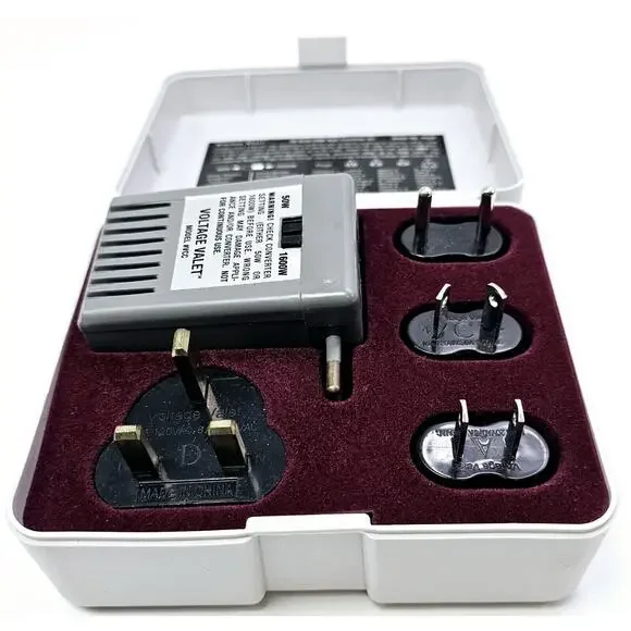 Voltage Valet Foreign Travel Voltage Converter Kit 50 Watt/1600 Watt Model VCCP