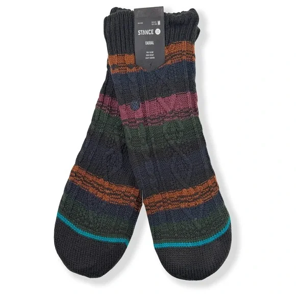 Stance Heavy Cushioned Socks - NWT Mens Medium (6-8.5) Toasted - #48348-K6