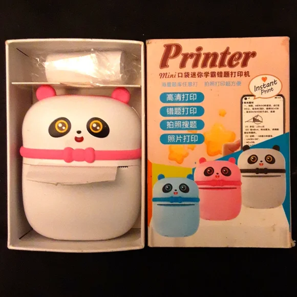 MINI PINK PANDA PRINTER