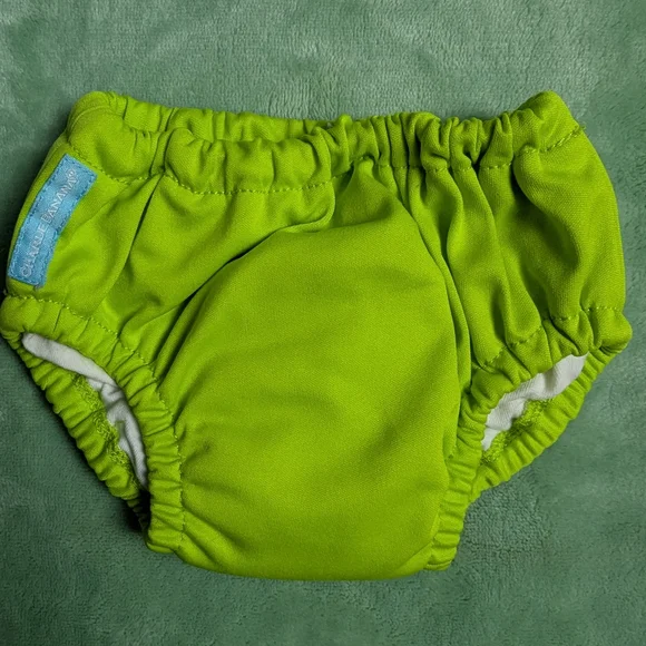 Charlie Banana Green Kids Swim Diaper Small 11-18lb