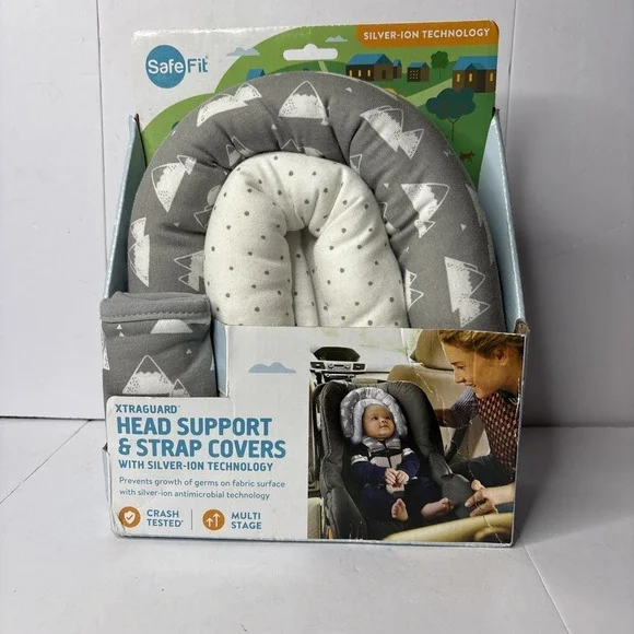 NEW - XtraGuard™ Head Support & Strap Covers – Comfort & Protection for Newborns
