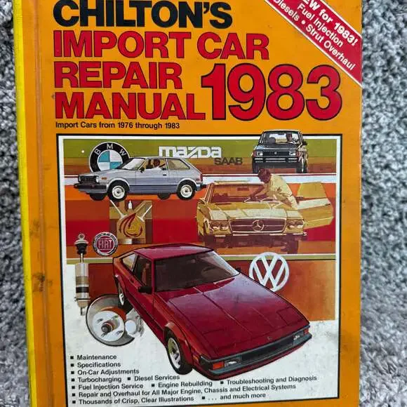 Chilton's Import Car Repair Manual 1976 1983