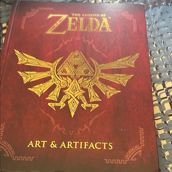 Art & Artifacts Book - Red and Gold