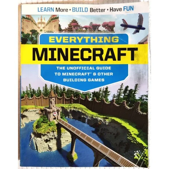 Everything Minecraft Building Game, The Unofficial Guide, 2014, VG Condition