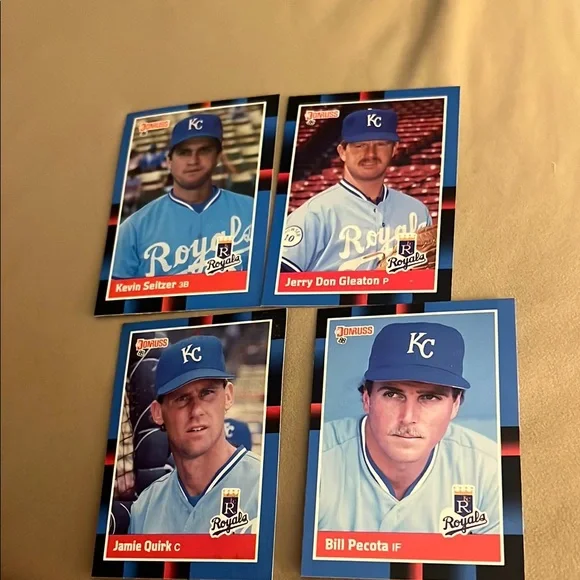 Kansas City Royals Baseball Card Set