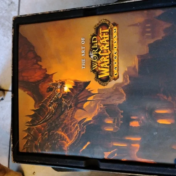 : Cataclysm Art Book - Black and Orange