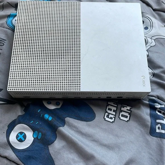 White Gaming Console