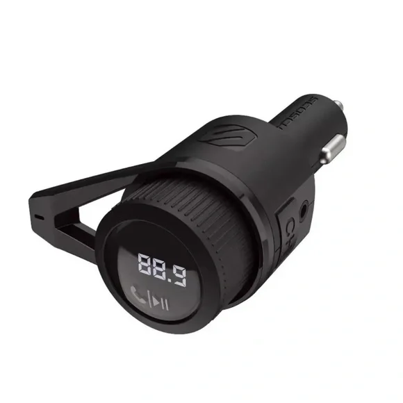 Scosche Bluetooth FM Transmitter 2.4A/12W 2 USB Ports