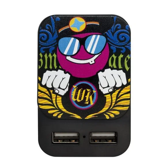 US 2 Port USB Adapter Beetle Charger USB Hub Wall Home Charger Power Adapter