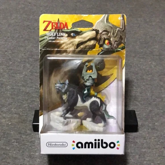 Legend of Zelda: Wolf Link Twilight Princess Amiibo (UNOPENED)