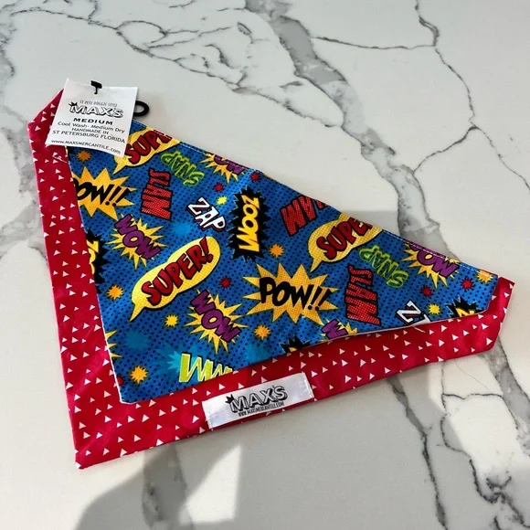 Dog Puppy Pet Bandana NWT‎ Size Medium
