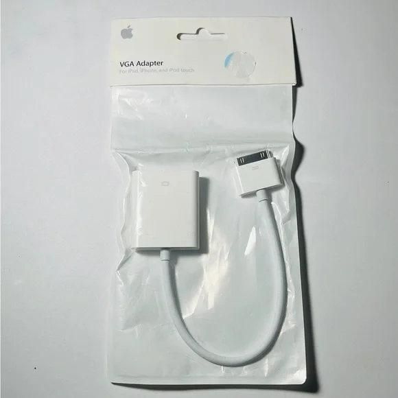 Apple Authentic VGA Adapter for iPad, iPhone and iPod Touch. Retail for 29