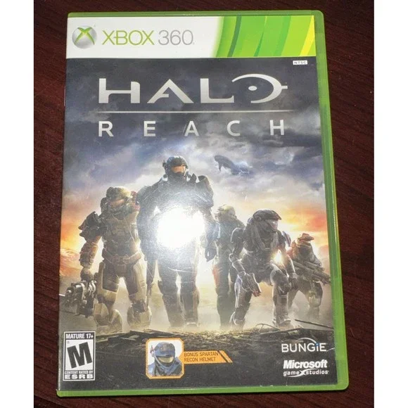 Halo: Reach (Xbox 360, 2010) with Booklet, Original Case and Disc