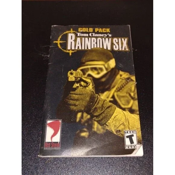 Tom Clancy's Rainbow Six Gold Pack Edition (PC, 2001) Manual