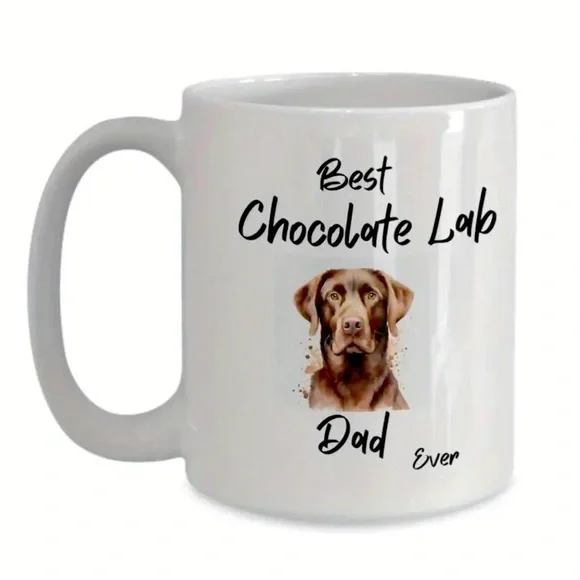 Best Chocolate Lad Dad Ever 11oz. Coffee Mug Cup Great‎ Gift NWT Brand New