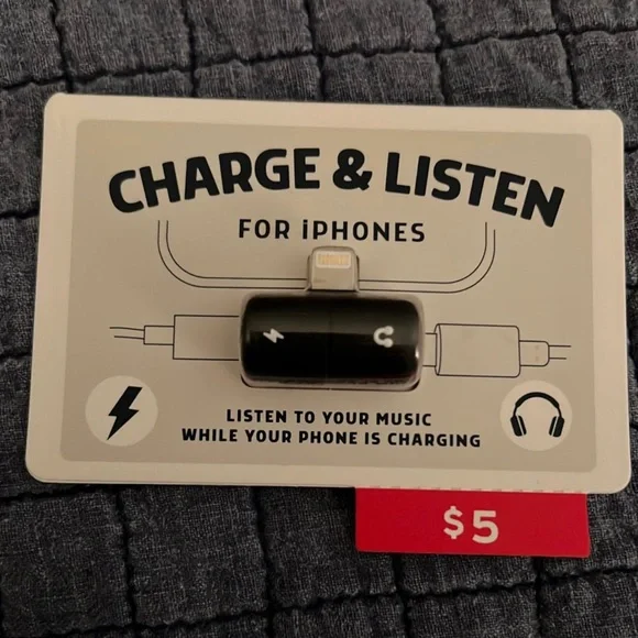 Kikkerland Charge & Listen for IPhones