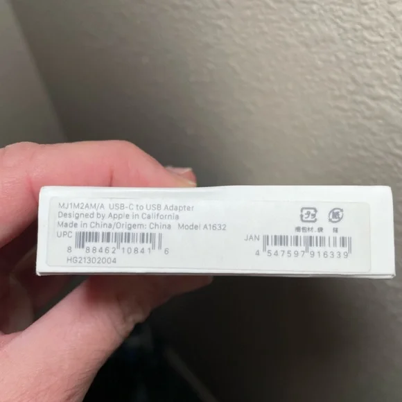 New Apple USB-C to USB Adapter