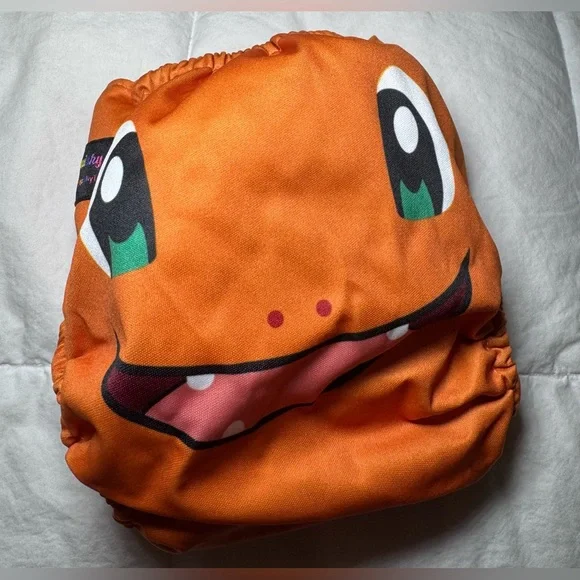 Squishy Tushie Charizard (Limited edition) Cloth diaper with insert