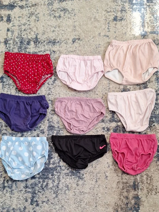 Baby Girl Bundle Of Diaper Cover's Size 12M