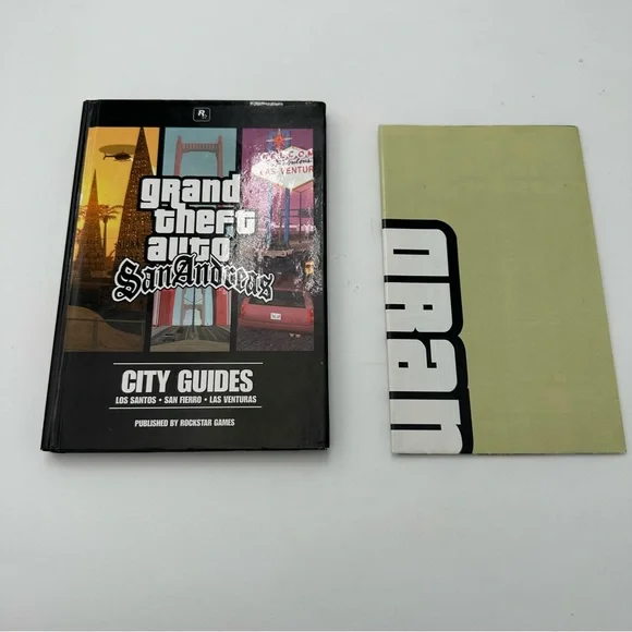 Grand Theft Auto: San Andreas only City Guides book And Poster #2