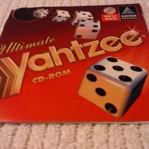 YAHTZEE CD-ROM PC GAME Manual ONLY
