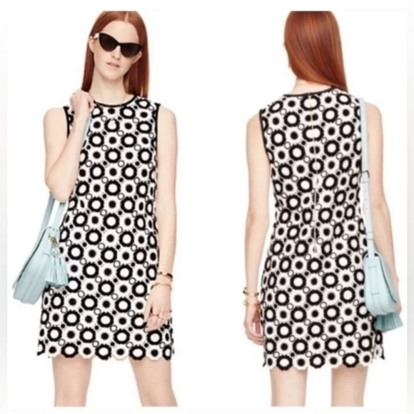 New Kate Spade Guipure Lace Shift Dress