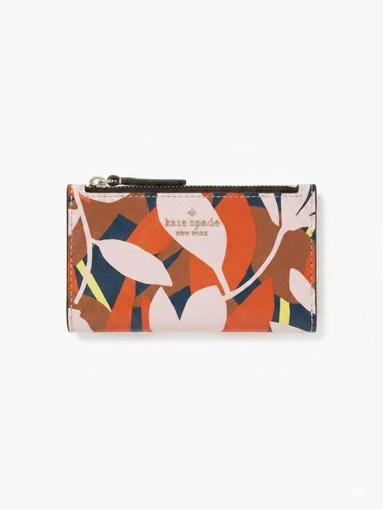 kate spade New York Floral Print Wallet