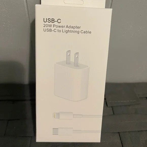 USB-C (20W Power Adapter) lightning cable