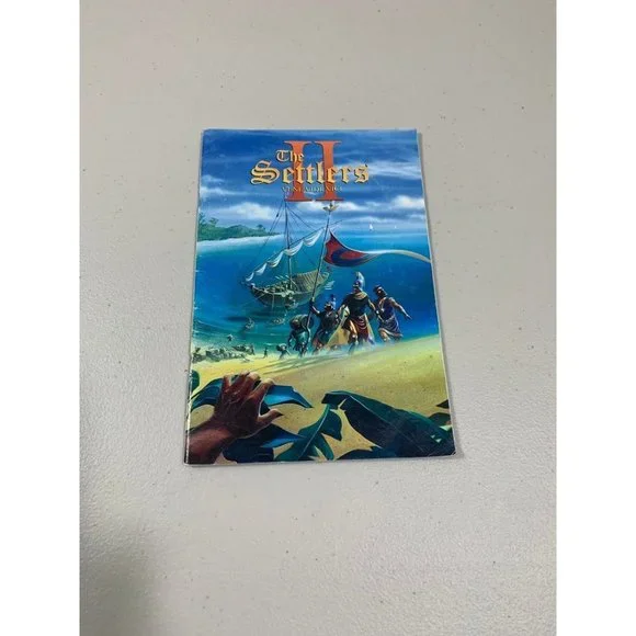 Vintage The Settlers II 2 PC Game Manual Only