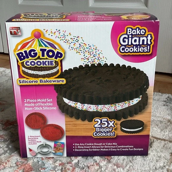 Big Top Cookie Silicone Bakeware