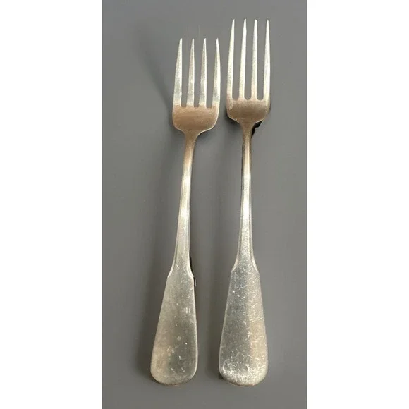 Oneida SSS COLONIAL BOSTON Stainless Dinner Fork 7 1/4 + Salad Fork