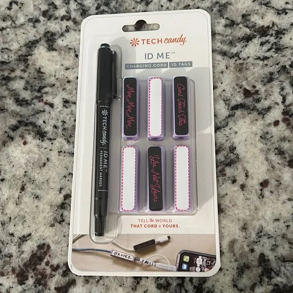 BNIB Tech bundle - Tech Candy charging cord ID tags and Cylo three port USB hub