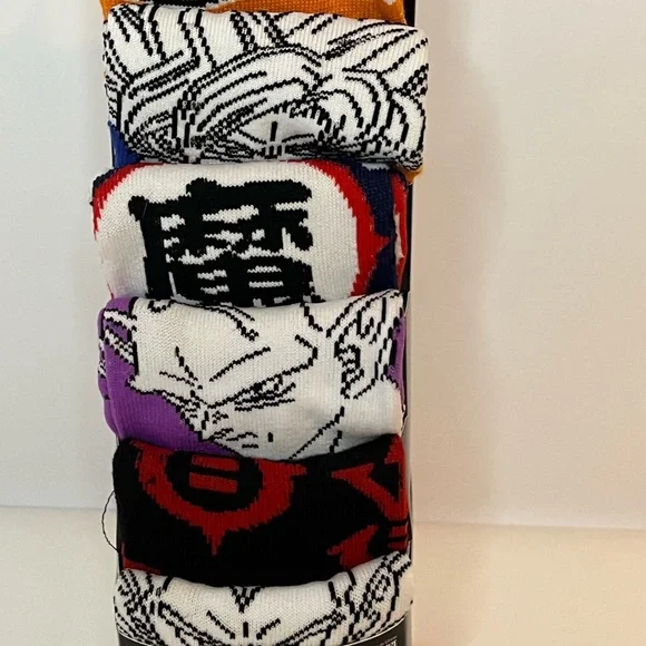 Dragon ball Z Graphic Socks Set