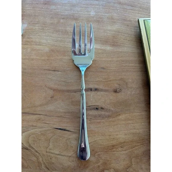 Christofle France Acier Albi‎ Stainless Steel Serving Fork