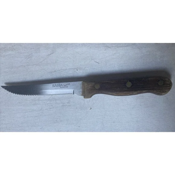 Santa Fe Vintage No-stain Steel Knife‎ with Wood Handle