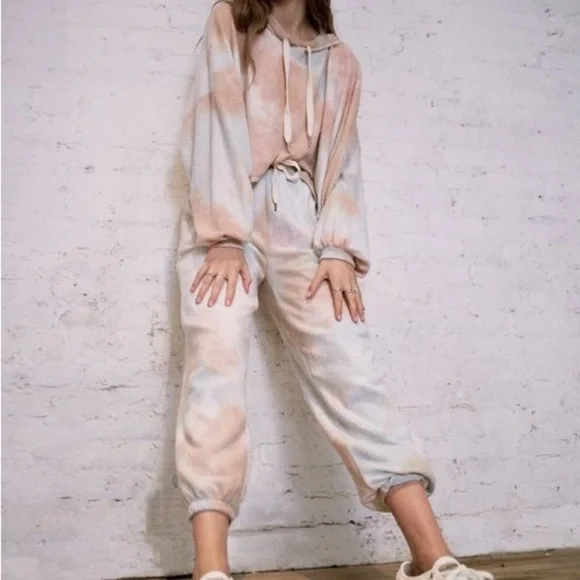 Urban Outfitters Out From Under Jenny Tie Dye Matching Set