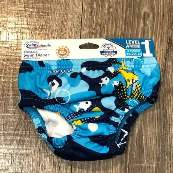 New Swim Diaper Reusable Baby Diaper