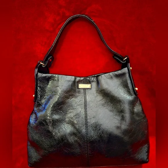 Kate Spade Black Patent Leather Tote