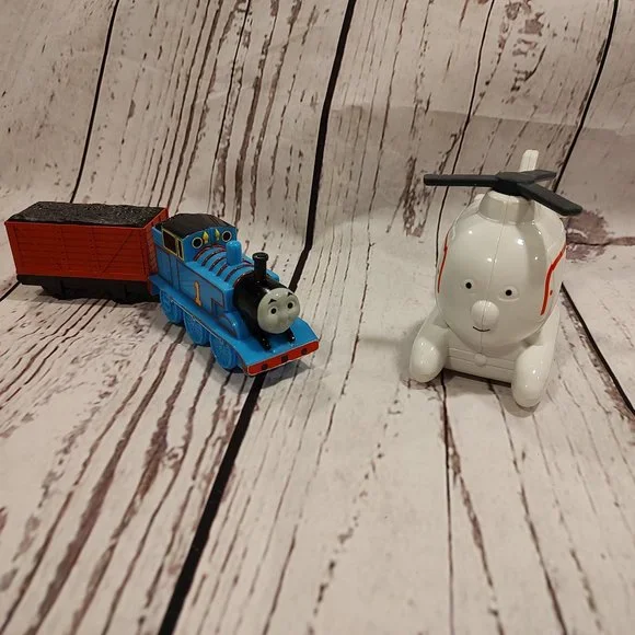 Thomas The Train And Harold The Helicopter Cake Toppers