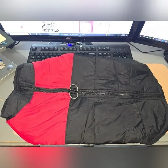 Red and Black Dog Jacket