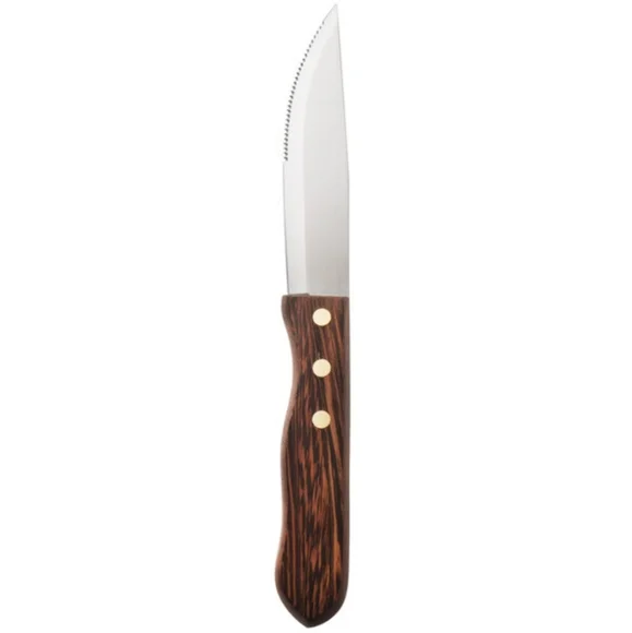 Walco Heavy Duty Stainless Serrated Hard Wood Handle 10