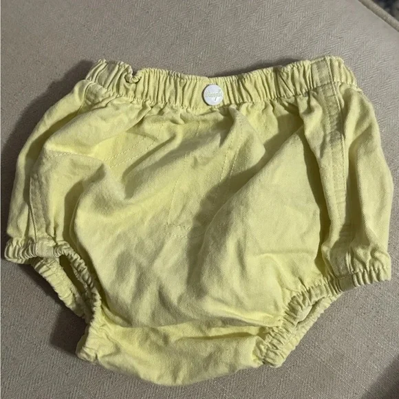 Wrangler Denim Baby Diaper Cover Shorts Bloomers Bummies Infant Size 18 Months?