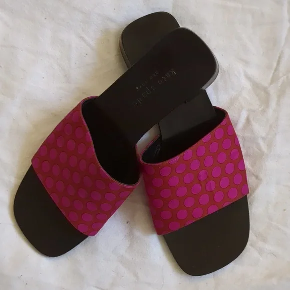 Vintage Kate Spade Slip-on Sandals, Size 6.5